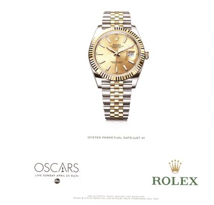 oscars rolex commercial 2022|rolex awards 2021.